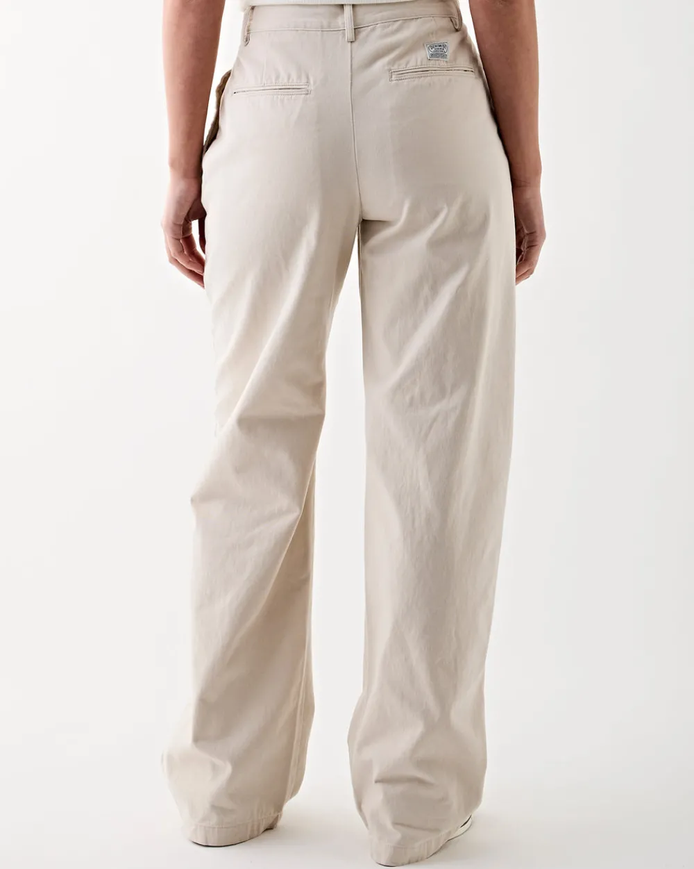 Denimist Teri Wide Leg Chino Ivory Online