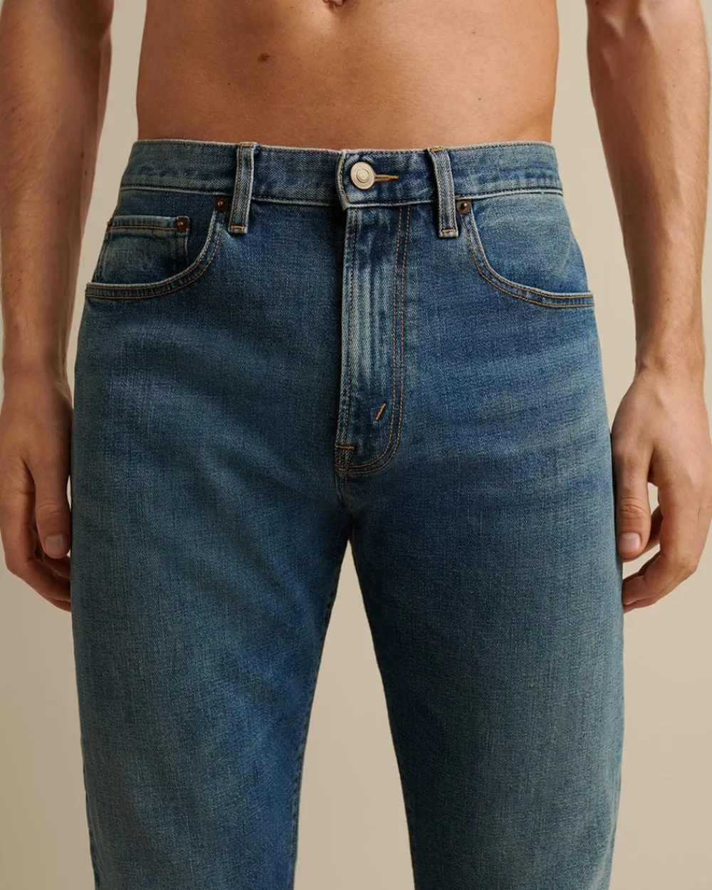 Jeanerica TM005 Tapered Fit Mid Vintage Sale