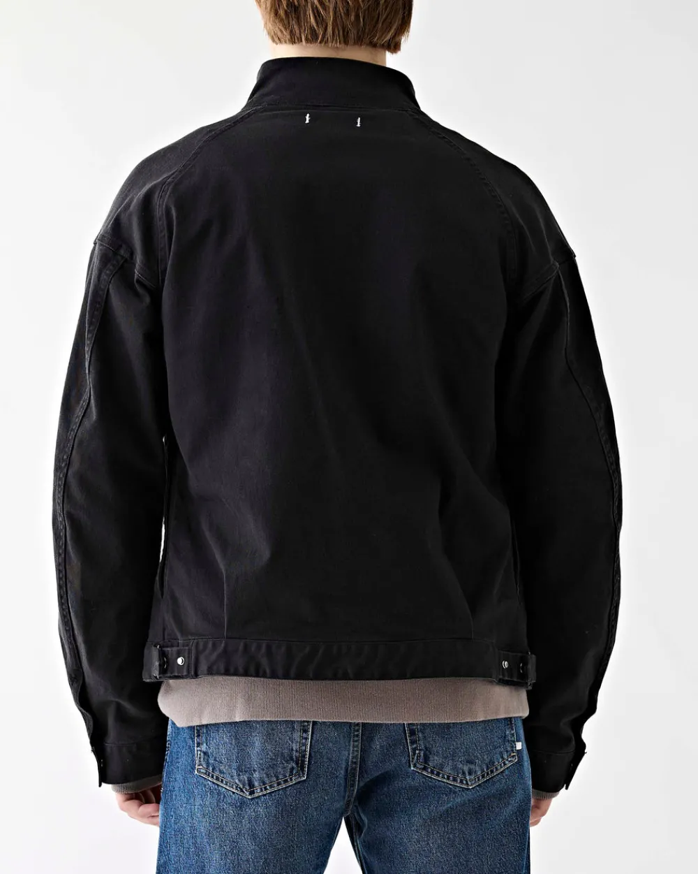 Nonnative Trooper Short Jacket Cotton Drill Twill Black New