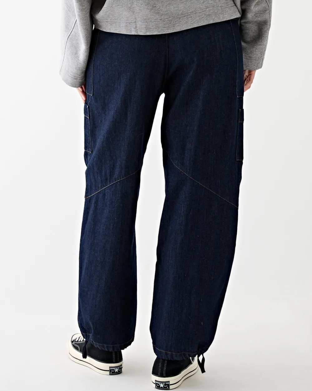 Barena Venezia Trousers Romana Geco Navy Fashion