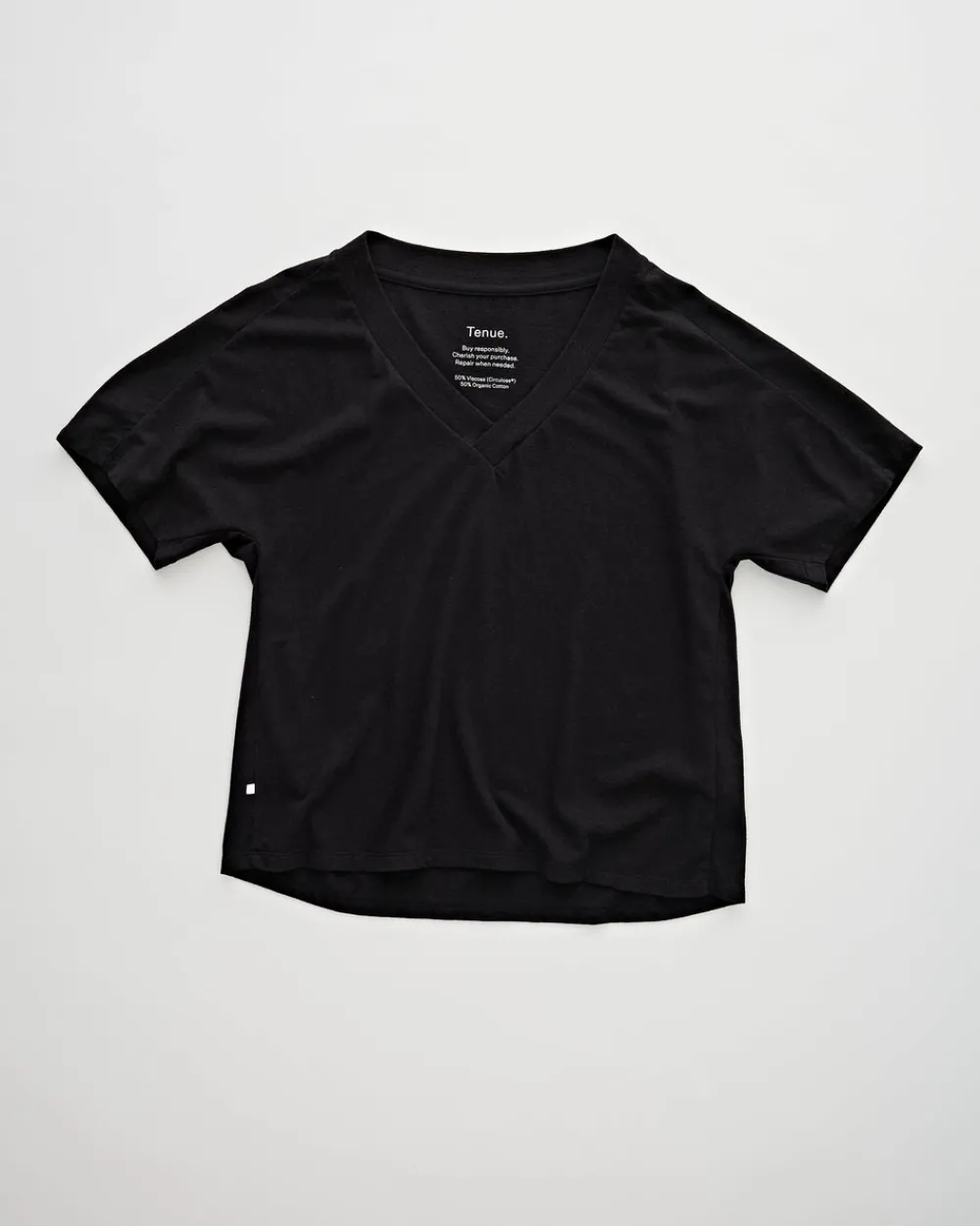Tenue. Vi T-Shirt Black Outlet