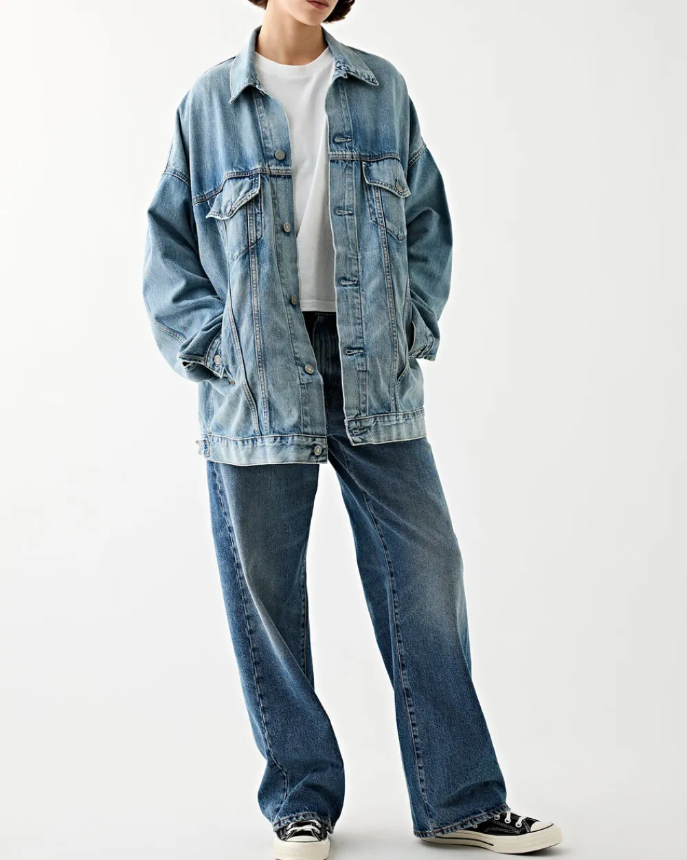 6397 Wide Jean Worn Medium Outlet
