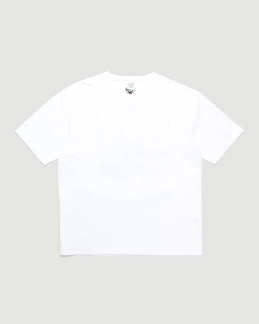Wacko Maria Wolf's Head Washed Heavy Weight T-Shirt White New