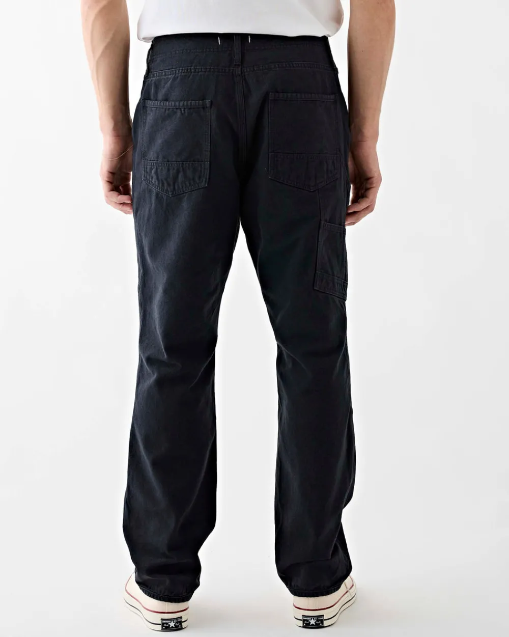 Nonnative Worker Trousers Oxford Sulfur Dye Black Outlet