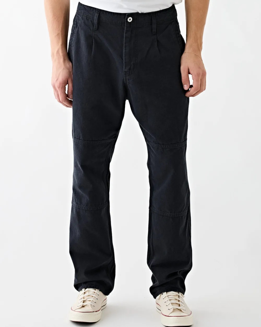 Nonnative Worker Trousers Oxford Sulfur Dye Black Outlet