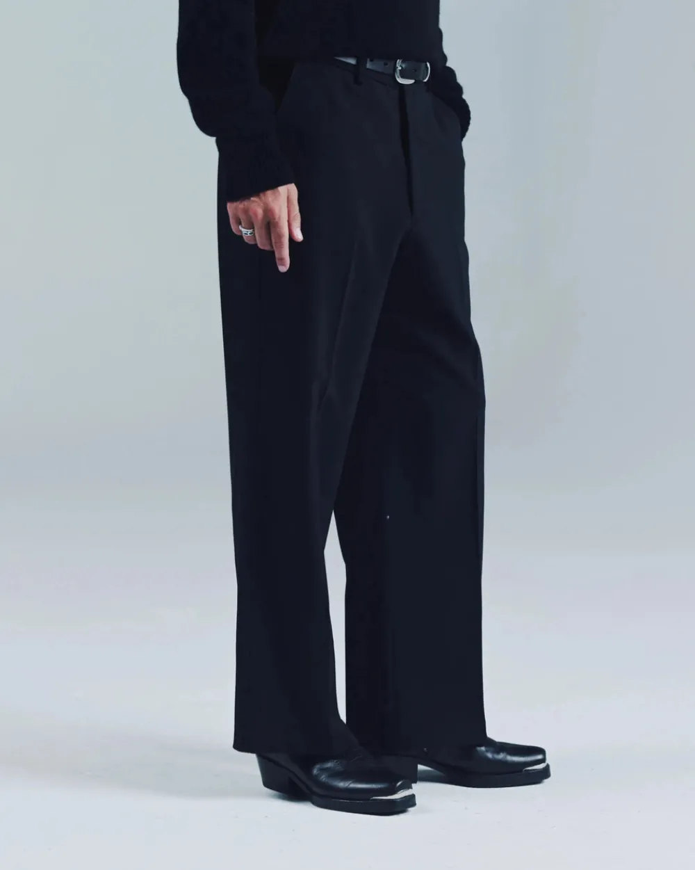 SECOND/LAYER Zooty Trouser Black Clearance