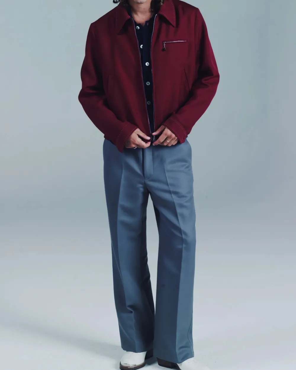 SECOND/LAYER Zooty Trouser Grey Discount
